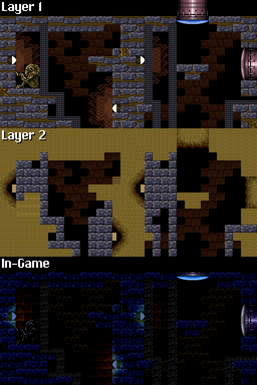 Screenshot of Vitality deconstructed into its component layers