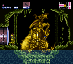 Super Metroid's Statues Room